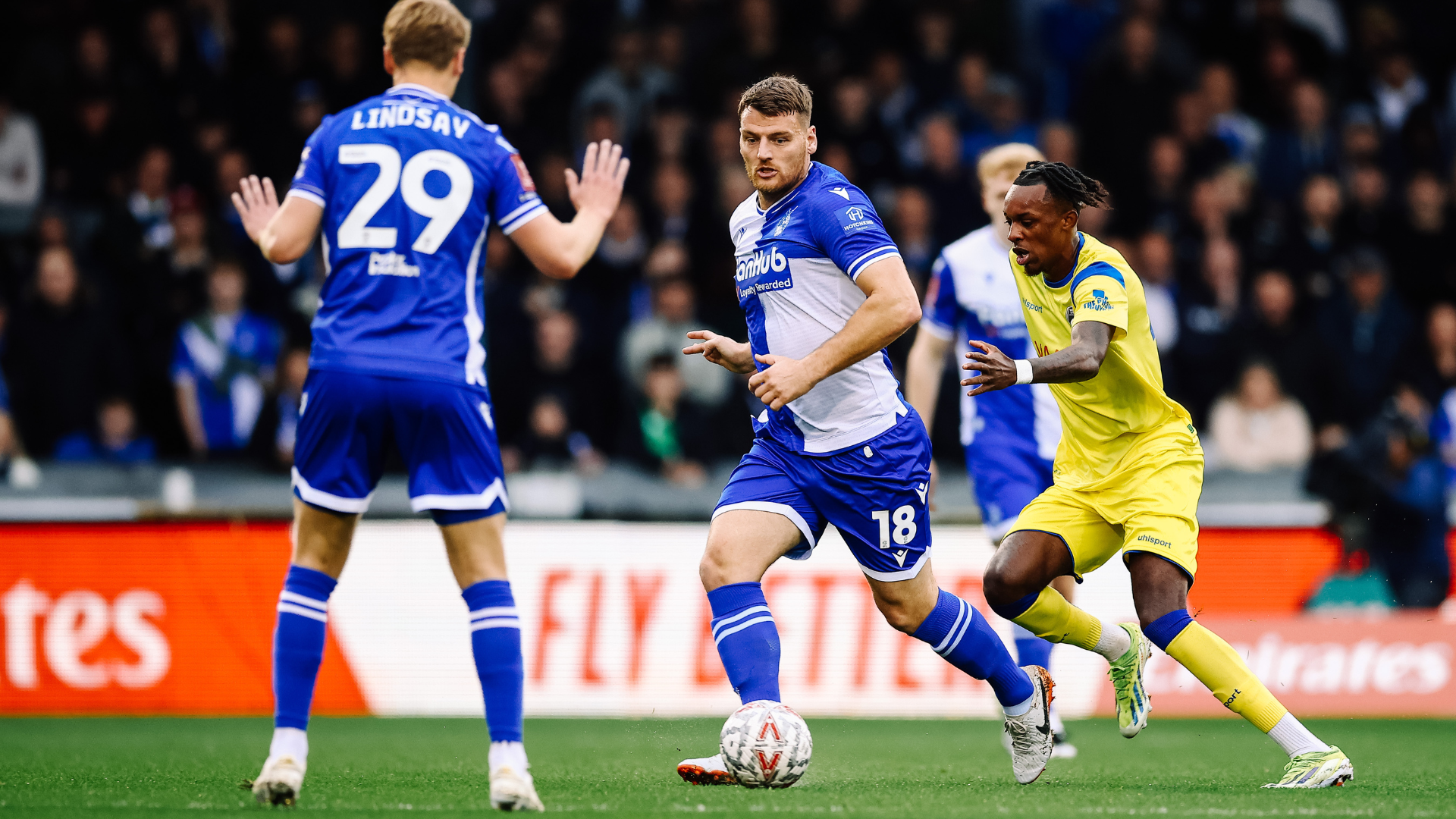 Rovers sink Seagulls to reach FA Cup second round Bristol Rovers FC